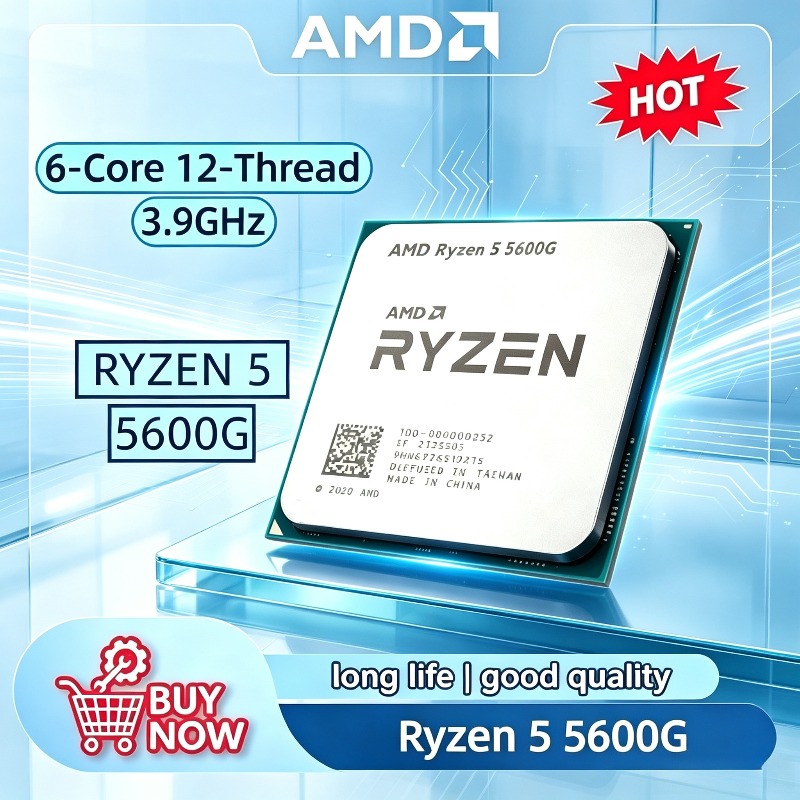 Amd Cpu Ryzen 5 - Processador AMD R5 5600G Ryzen 5