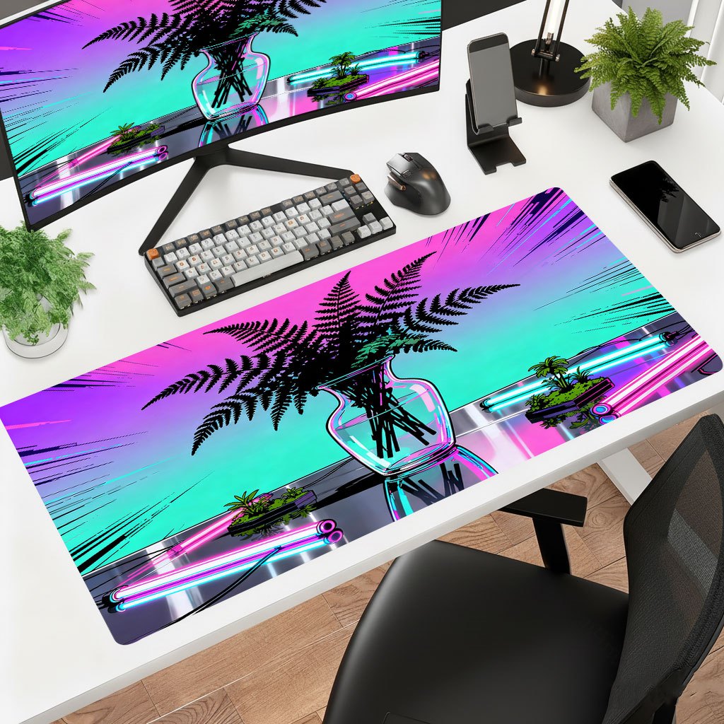 Mouse Gaming Retro - Mouse Pad Retrô com Estampa de