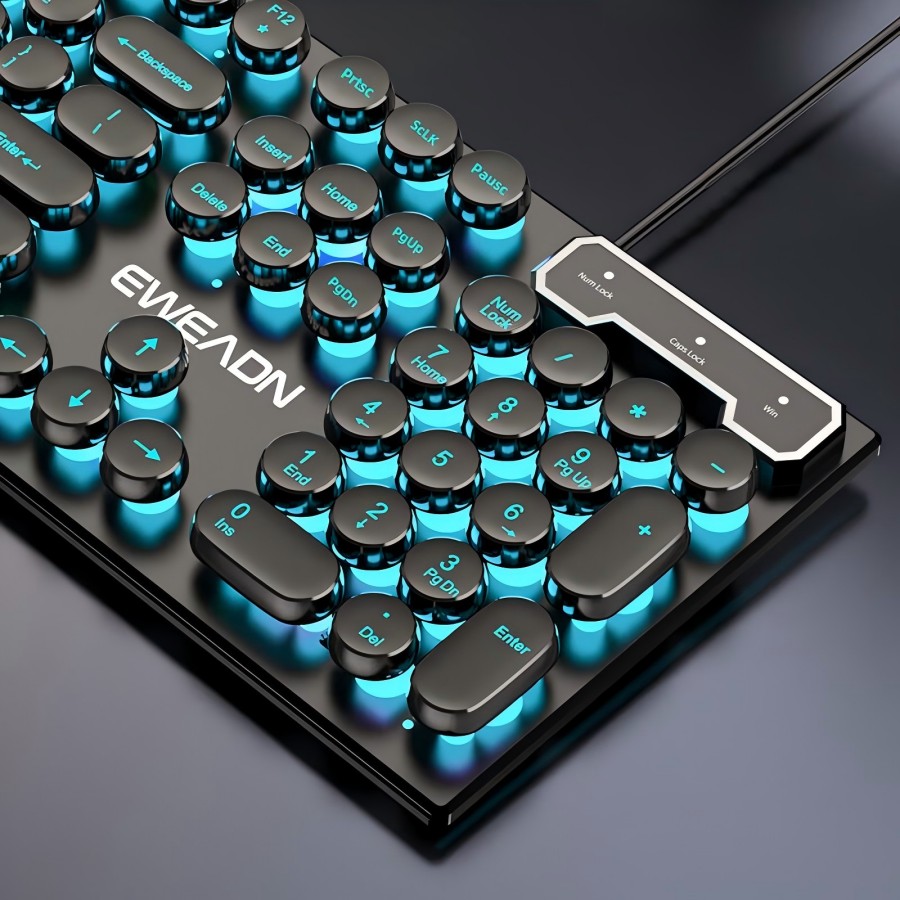 Retro Gaming For Windows - Teclado para jogos de máquina de