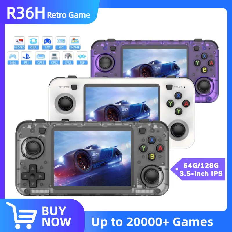 Retro Gaming Images - Console de videogame portátil retrô R36H