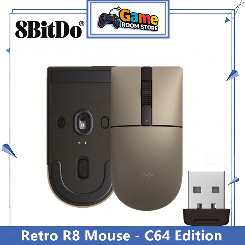 Mouse Gaming Retro - Mouse Retro 8BitDo R8 - Edição