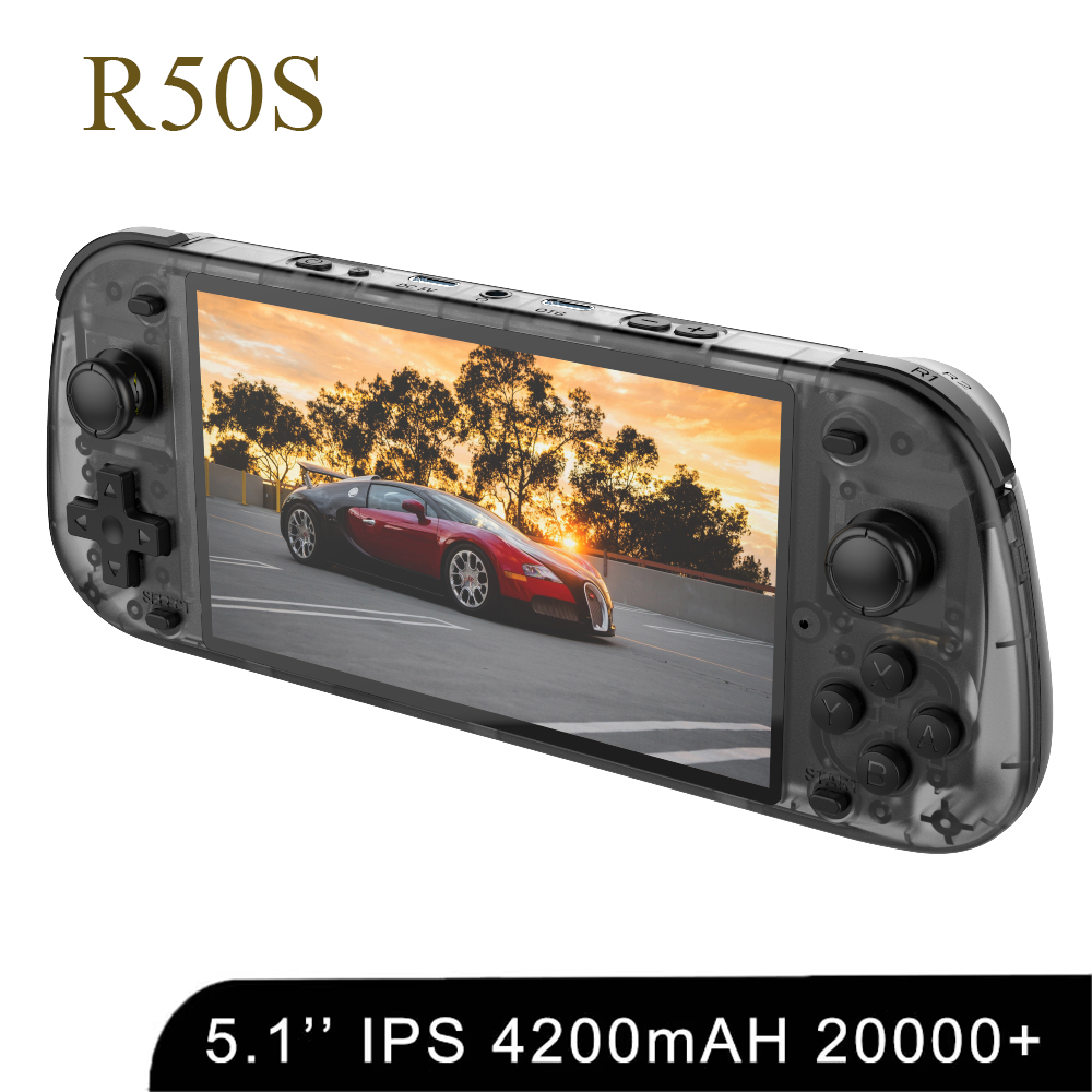 Retro Gaming Images - 5.1 polegada novo r50s retro handheld