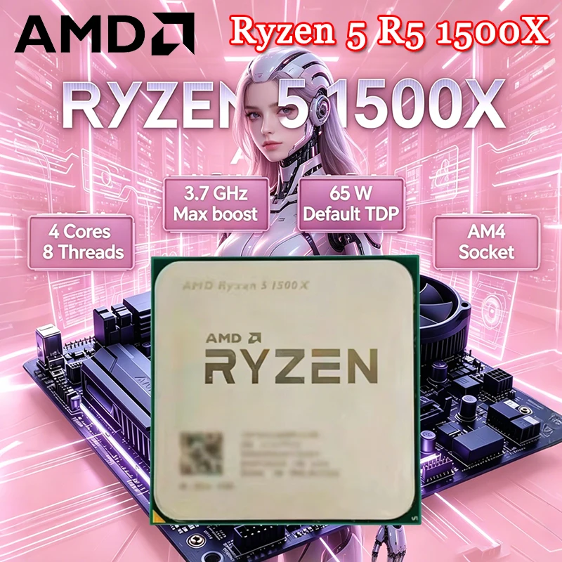 Amd Cpu Ryzen 5 - Processador AMD Ryzen 5 1500X, CPU