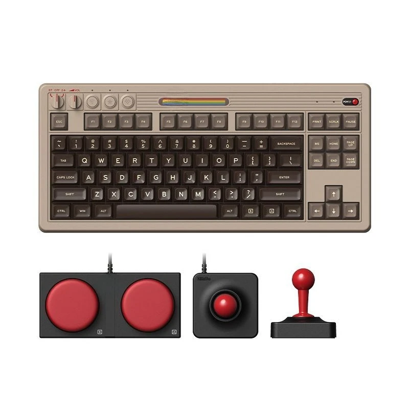 Retro87C64 retro teclado mecân - Retro Gaming Universe avaliação e preço