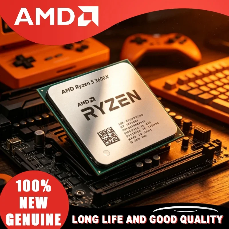 Processador AMD Ryzen 5 3600X  - Amd Cpu Ryzen 5 avaliação e preço