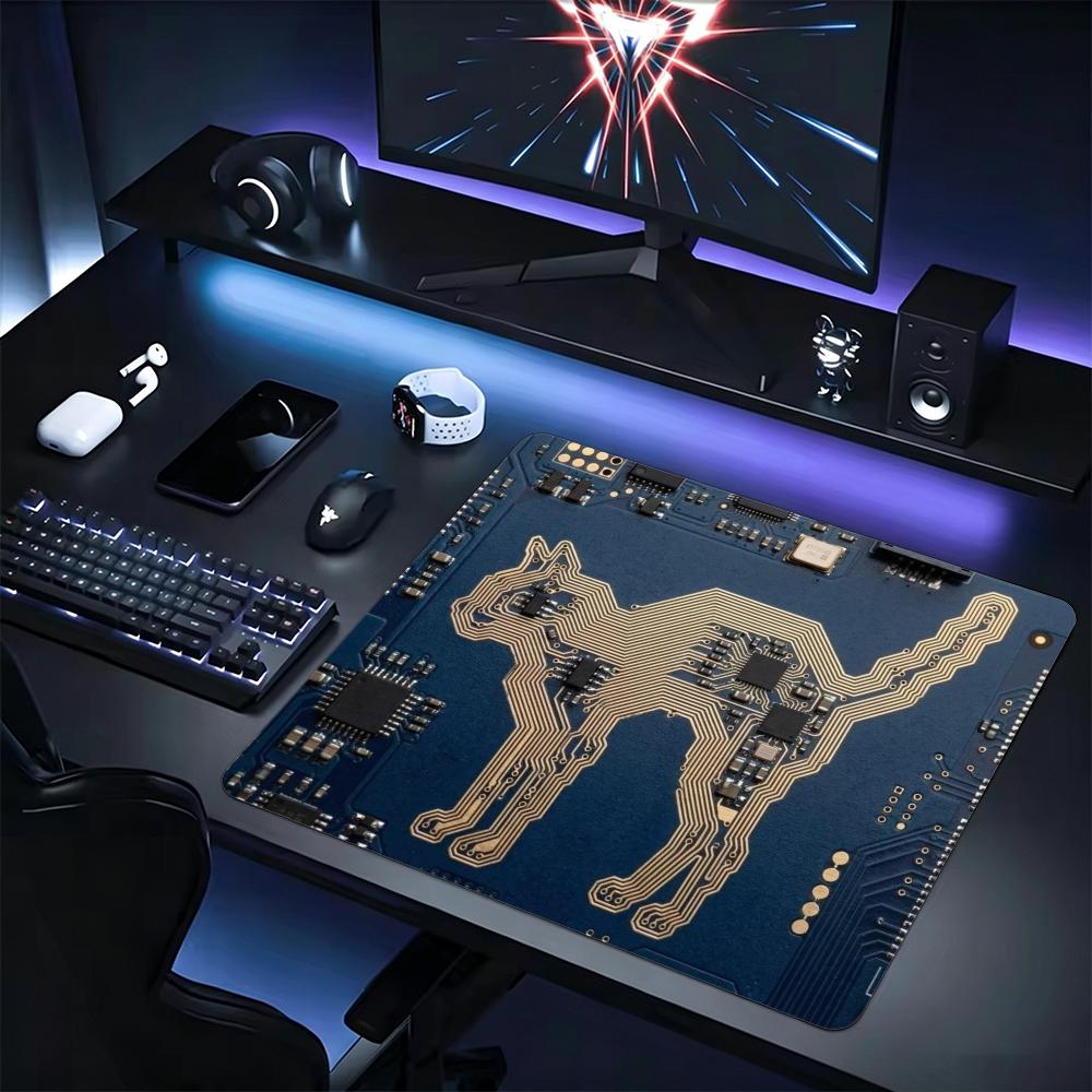 Mini Mouse Pad Pixel Cat com E - Mouse Gaming Retro avaliação e preço