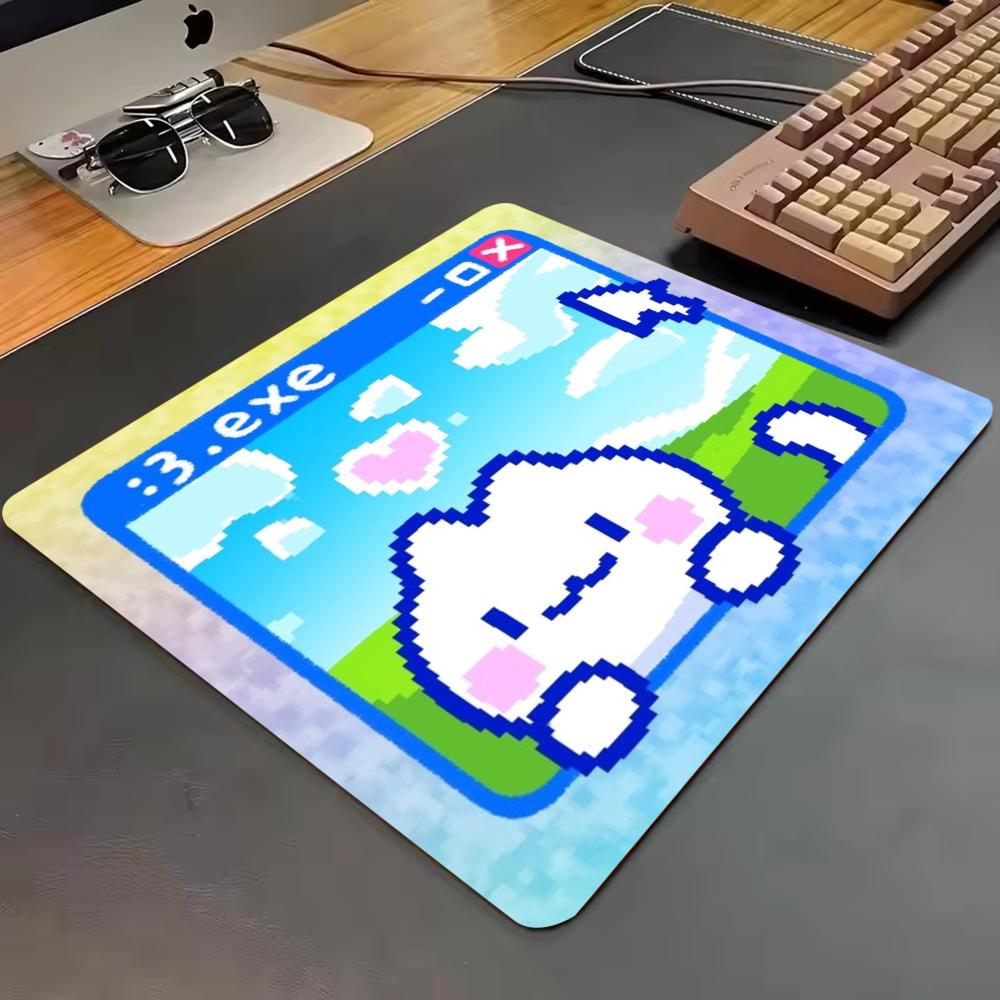 Mini Mouse Pad Pixel Cat com E - Mouse Gaming Retro avaliação e preço