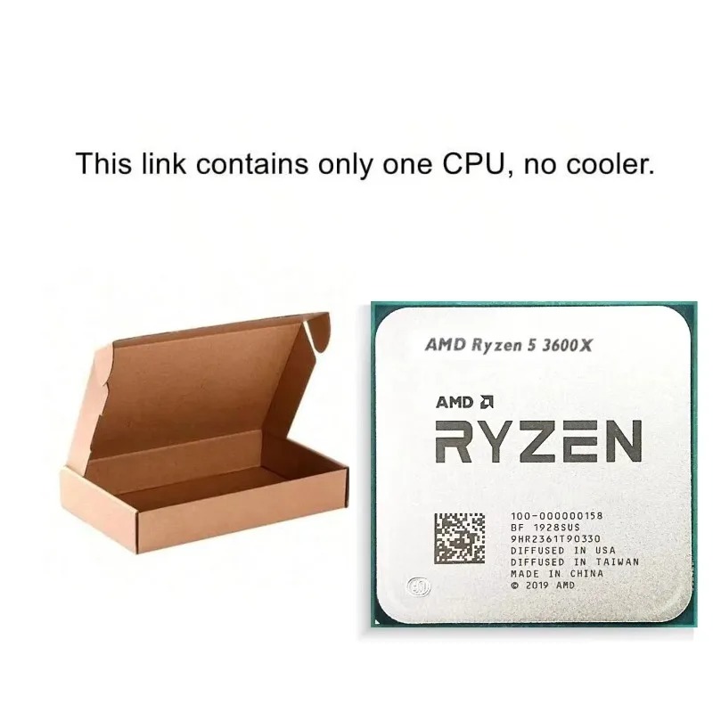 AMD Ryzen 5 3600X R5 3600X 3.8 - Amd Cpu Ryzen 5 avaliação e preço