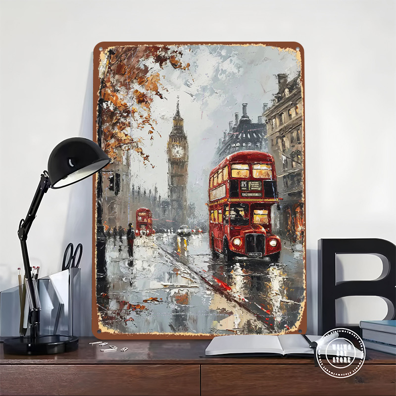 Pôster de Metal Personalizado  - Retro Gaming London avaliação e preço