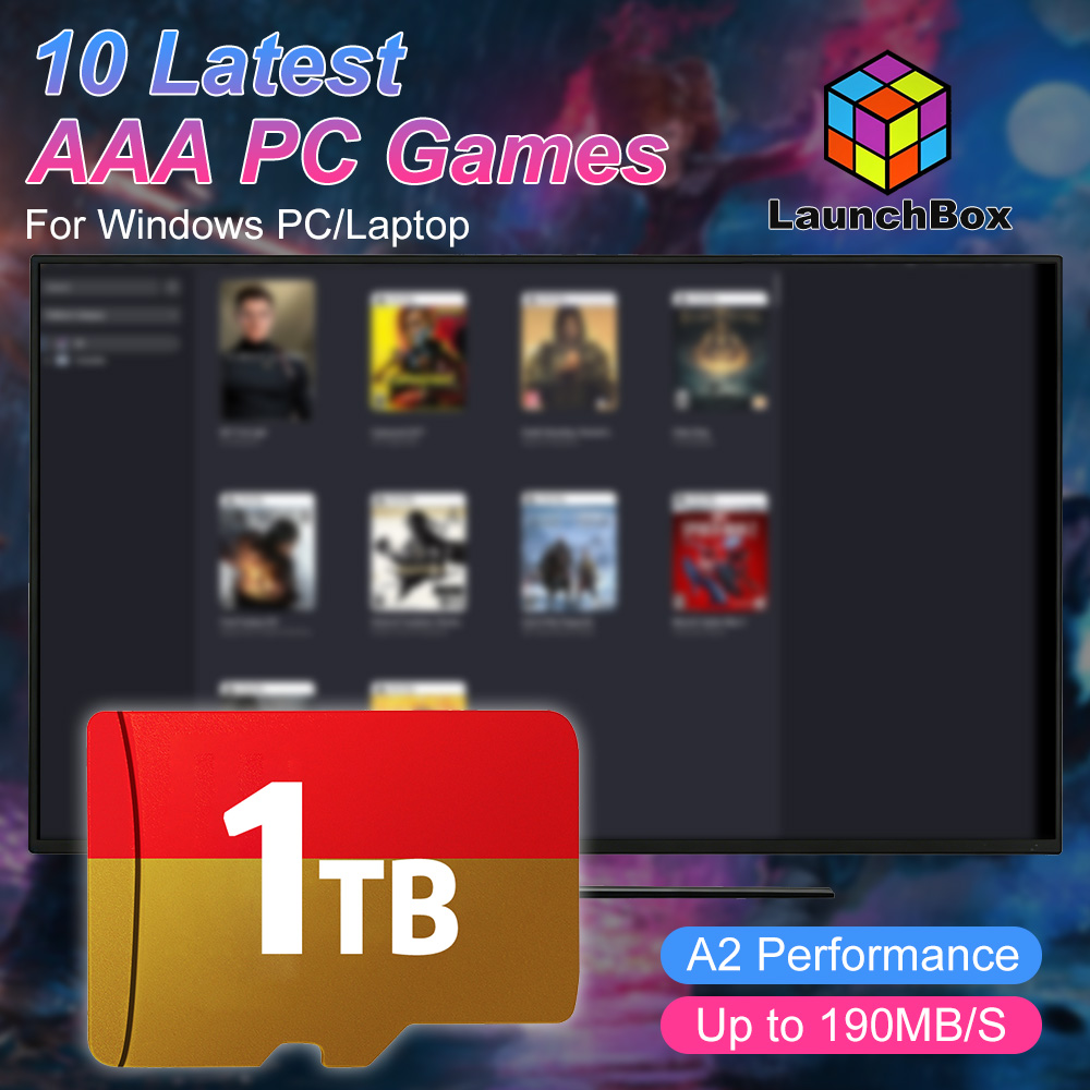 Cartão TF de 1TB JMachen para  - Retro Gaming For Windows avaliação e preço