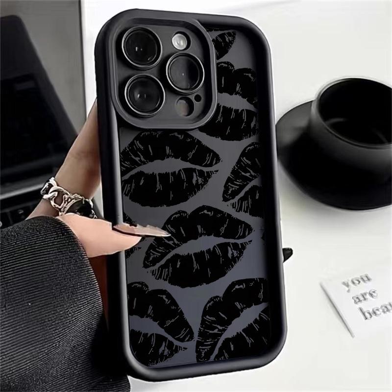 Moda lábio impresso caso para  - Retro Gaming Case avaliação e preço
