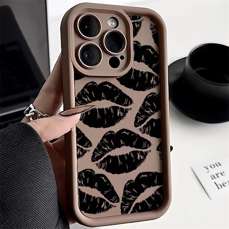 Moda lábio impresso caso para  - Retro Gaming Case avaliação e preço