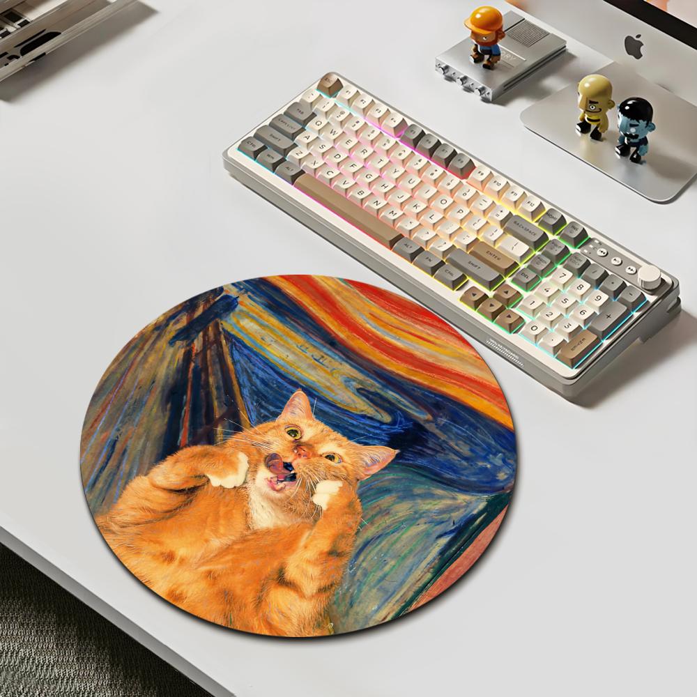Gatos bonitos mouse pad vintag - Mouse Gaming Retro avaliação e preço