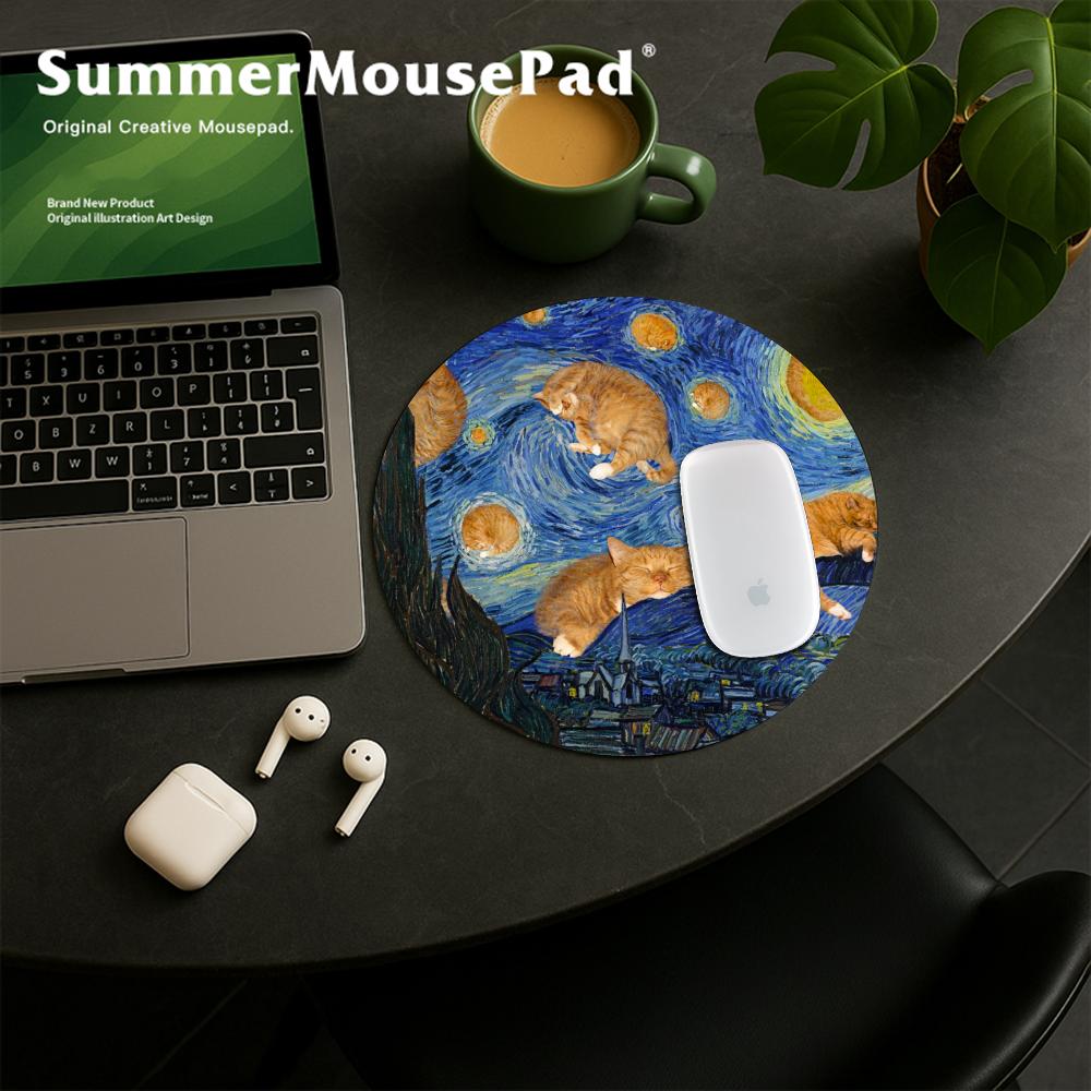 Gatos bonitos mouse pad vintag - Mouse Gaming Retro avaliação e preço