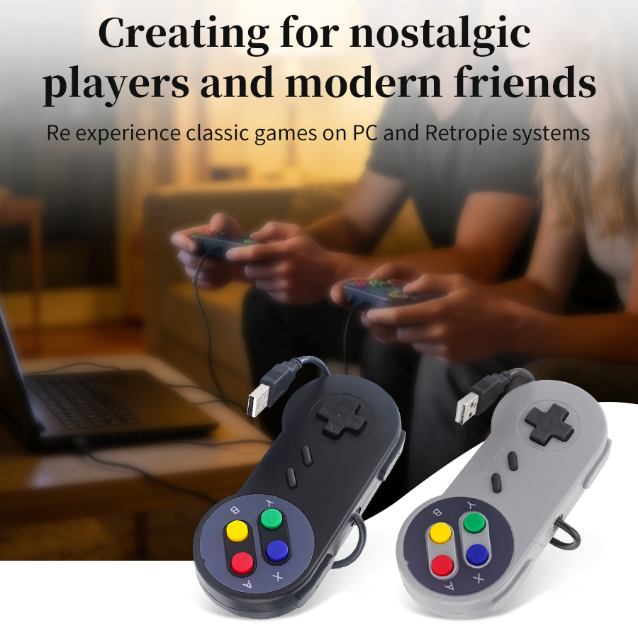 Controle USB Plug and Play par - Retro Gaming Raspberry Pi 5 avaliação e preço